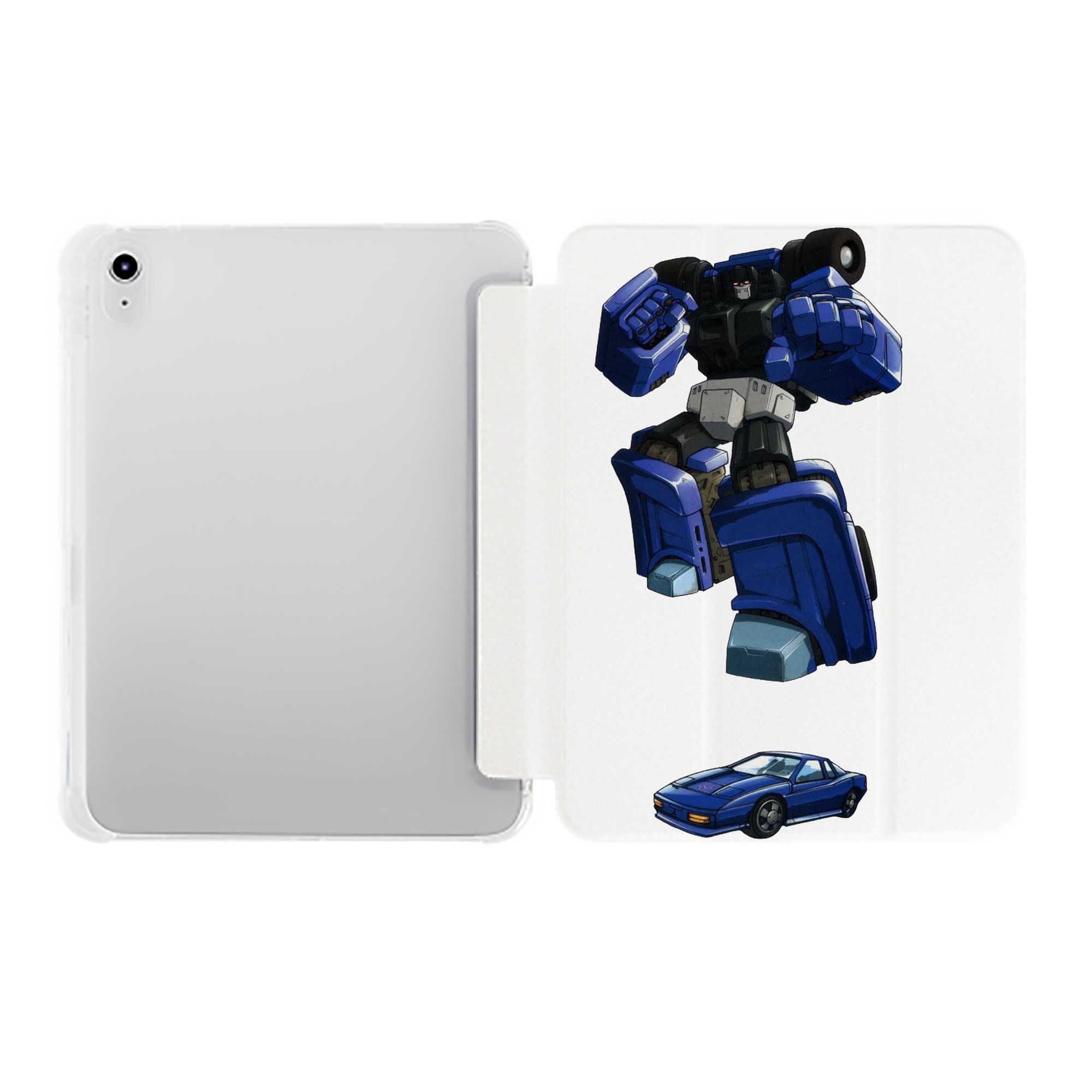 （画像用）  IPad ケース ペン収納付き 三つ折りスタンド PUレザー×シリコン 対応機種9.5/10.5/10.9インチ